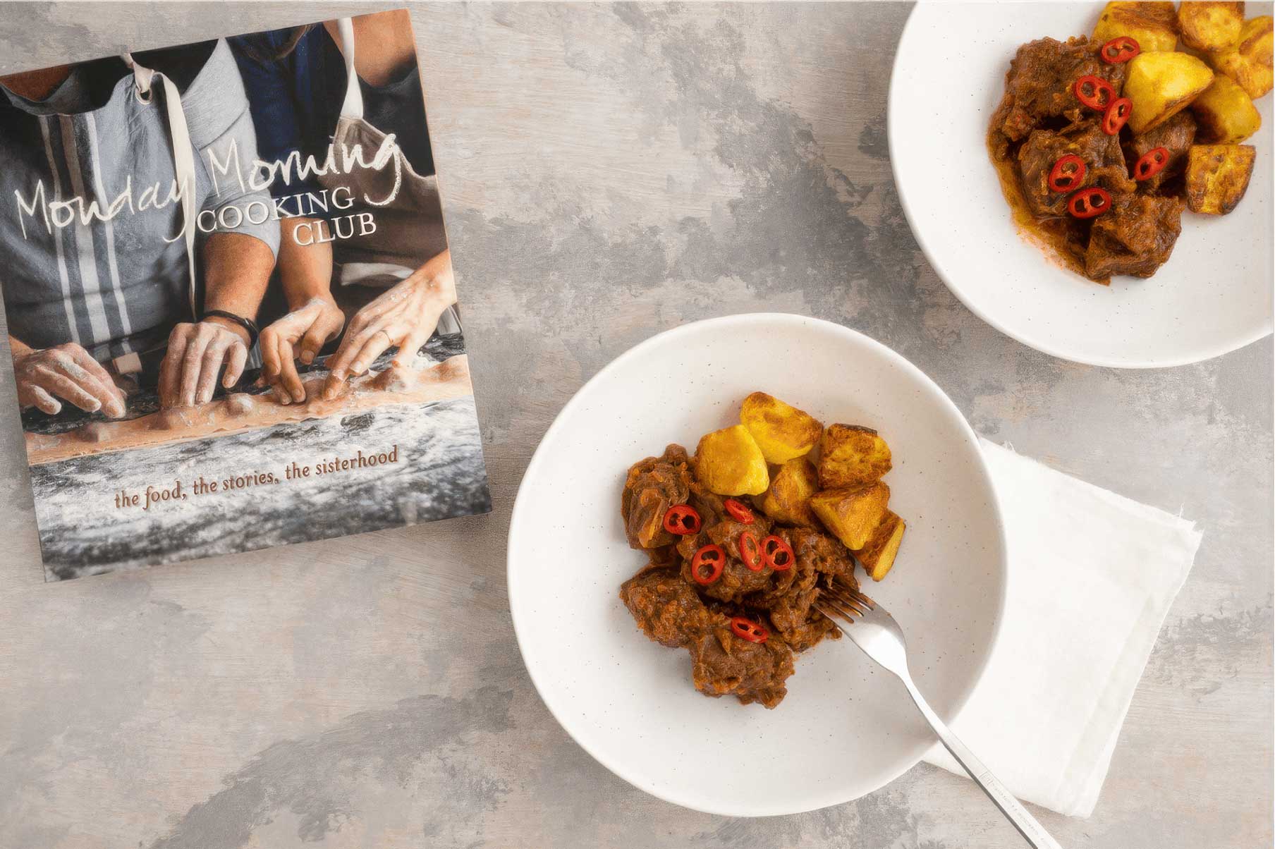 Beef Chitarnee (Chuck) and Turmeric roasted potatoes