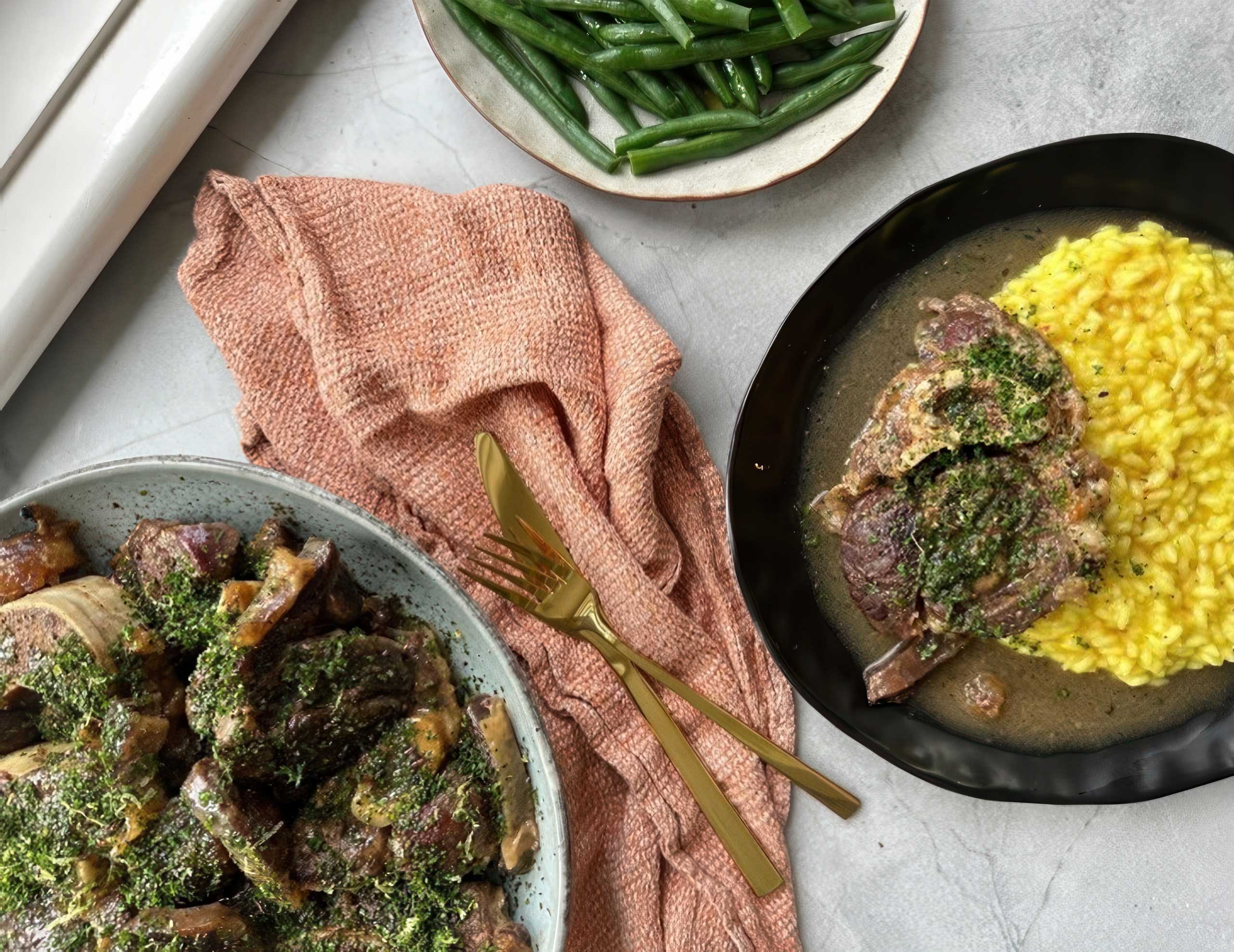Grass-Fed Wagyu Ossobuco alla Milanese